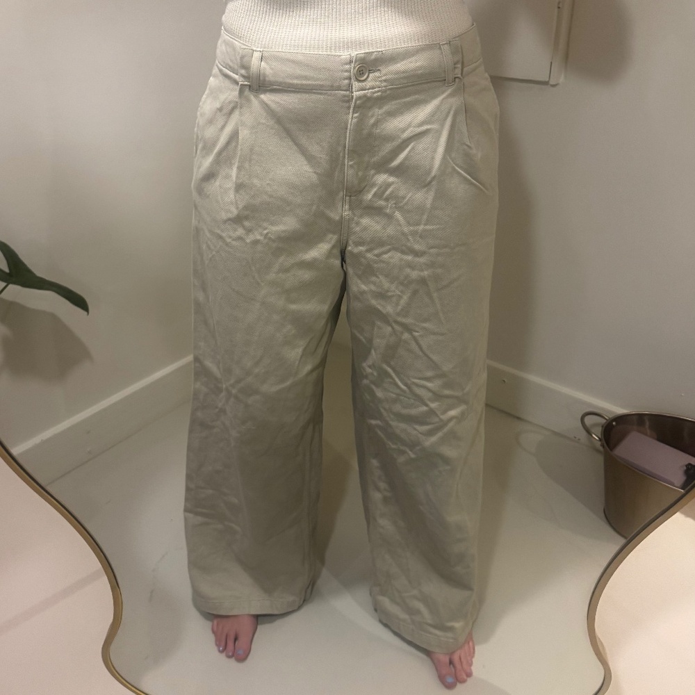 Top shop pleated front pant